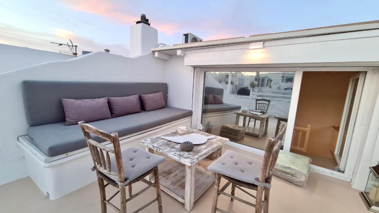 Ferienwohnung Sunny House Mykonos Town Exterior foto
