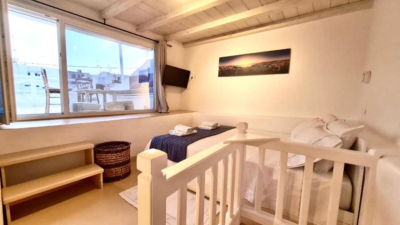 Ferienwohnung Sunny House Mykonos Town Exterior foto