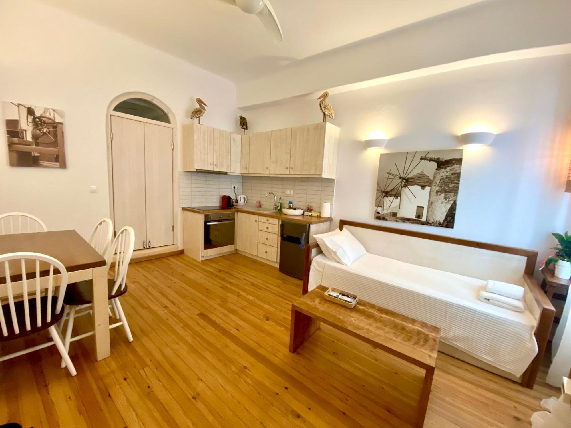 Ferienwohnung Sunny House Mykonos Town Exterior foto